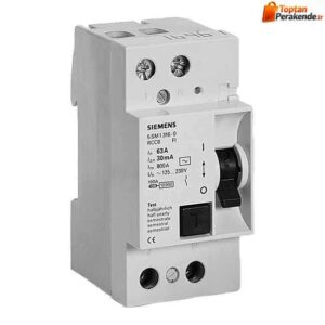 Siemens - 5SM1616-0 2X63A 300mA Kaçak Akım Rölesi